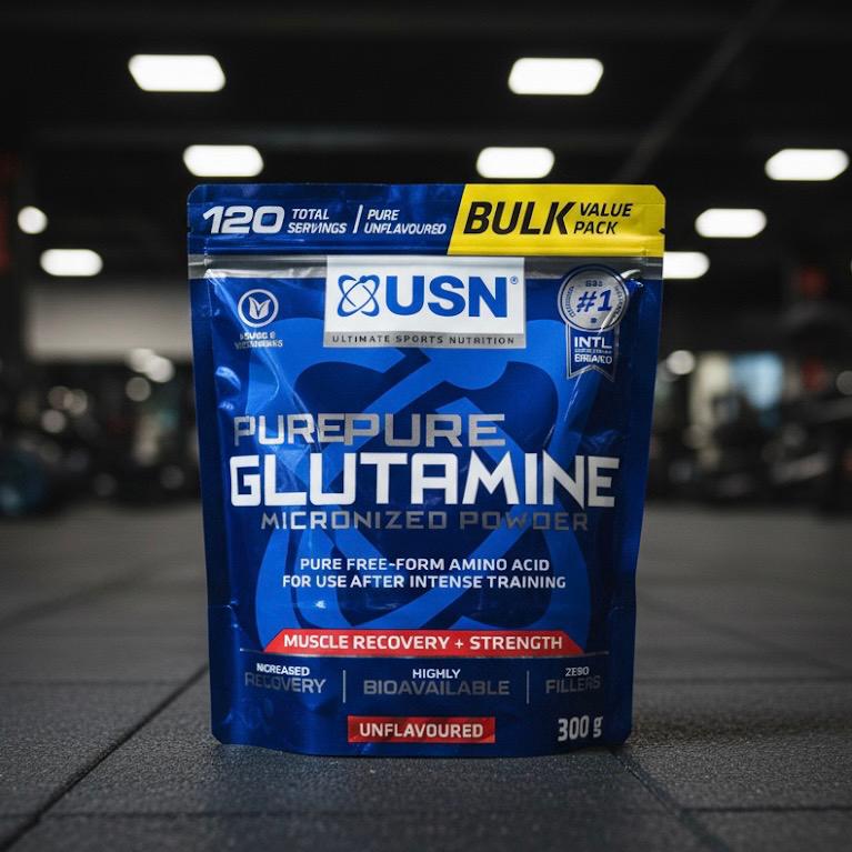 گلوتامین یو اس آن USN (۳۰۰گرم)کیسه