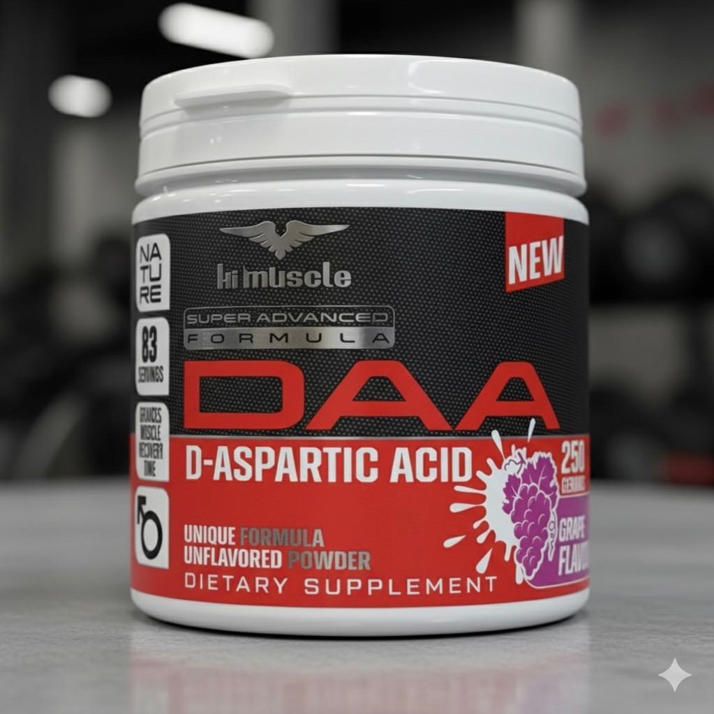 دی ای ای های ماسل 250گرم آلمان hi muscle DAA Powder